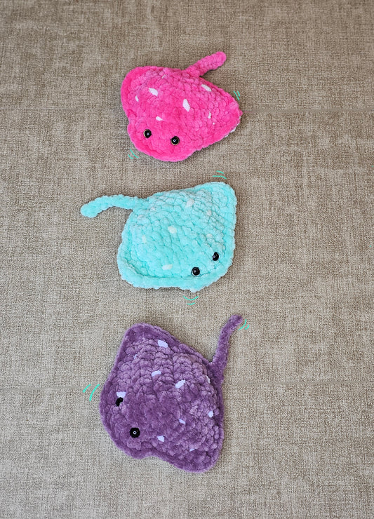 Crochet Stingray- Desk Buddy
